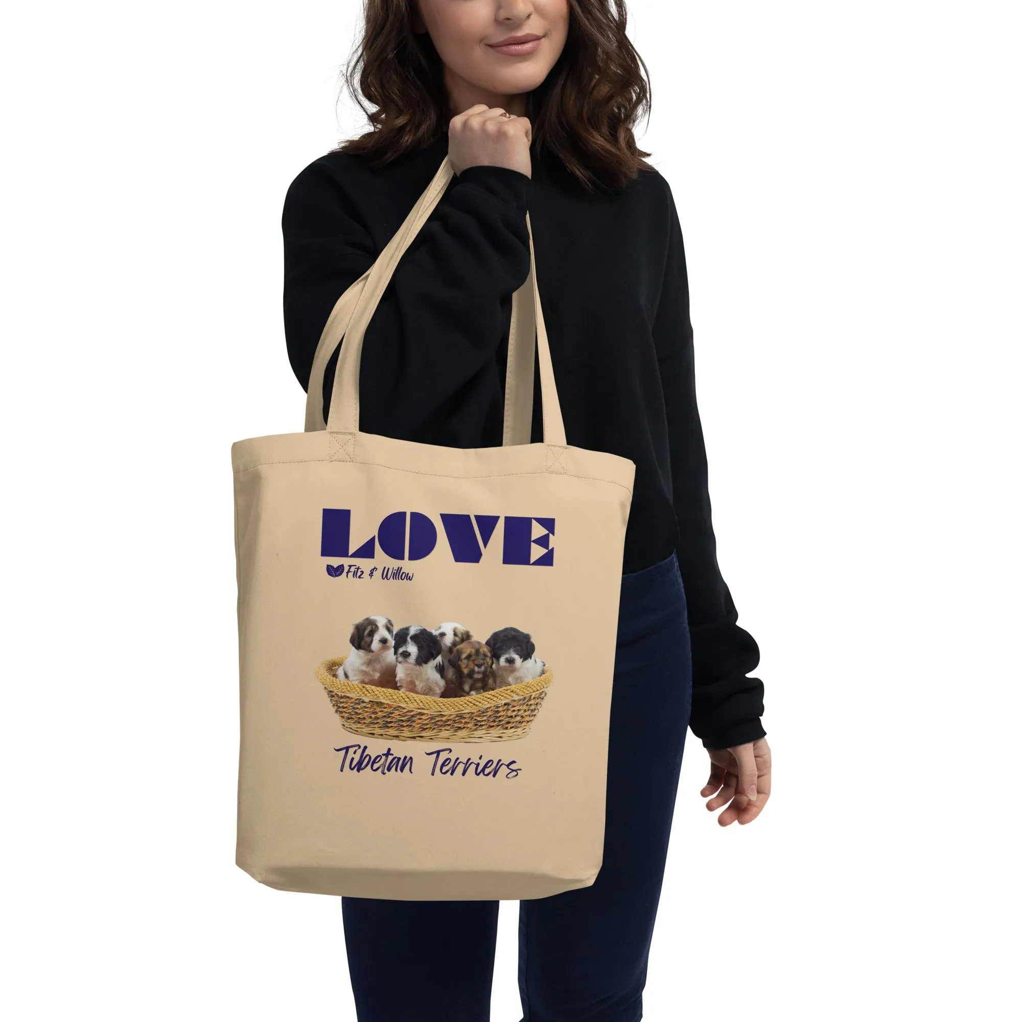 Eco Tote Bag, Tibetan Terrier