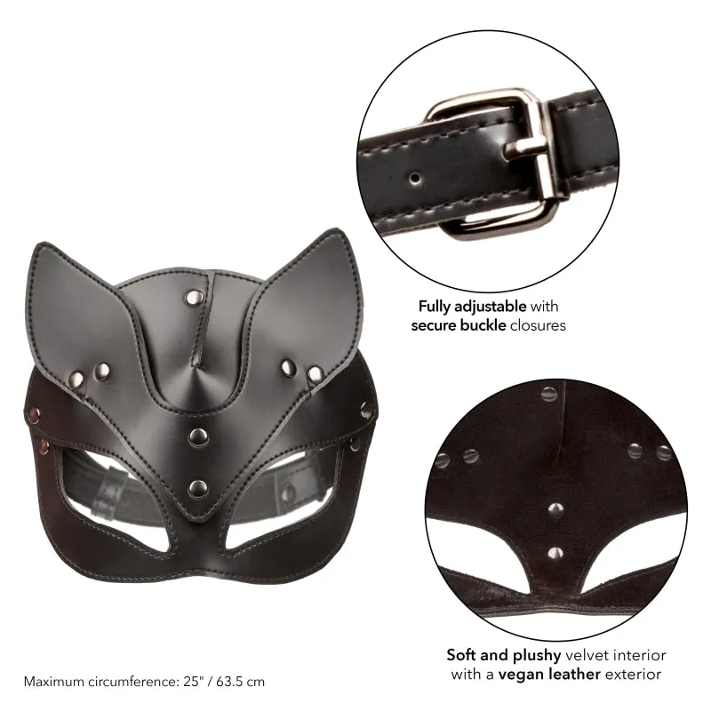 Euphoria Collection Cat Mask - Black