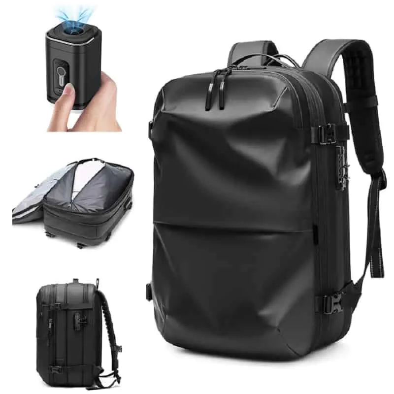 Expanded Waterproof Travel Vacuum Compression Backpack