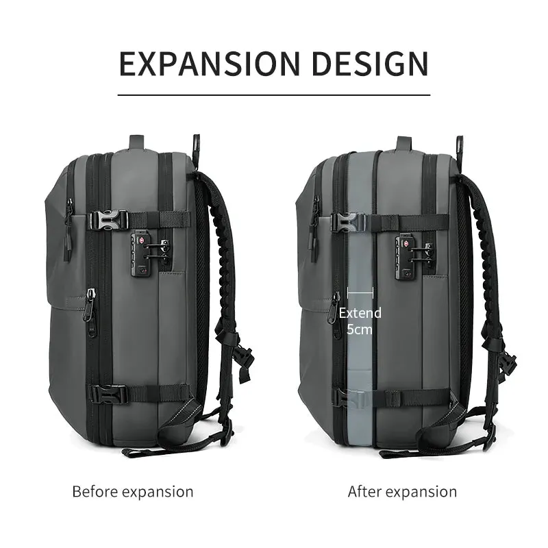 Expanded Waterproof Travel Vacuum Compression Backpack