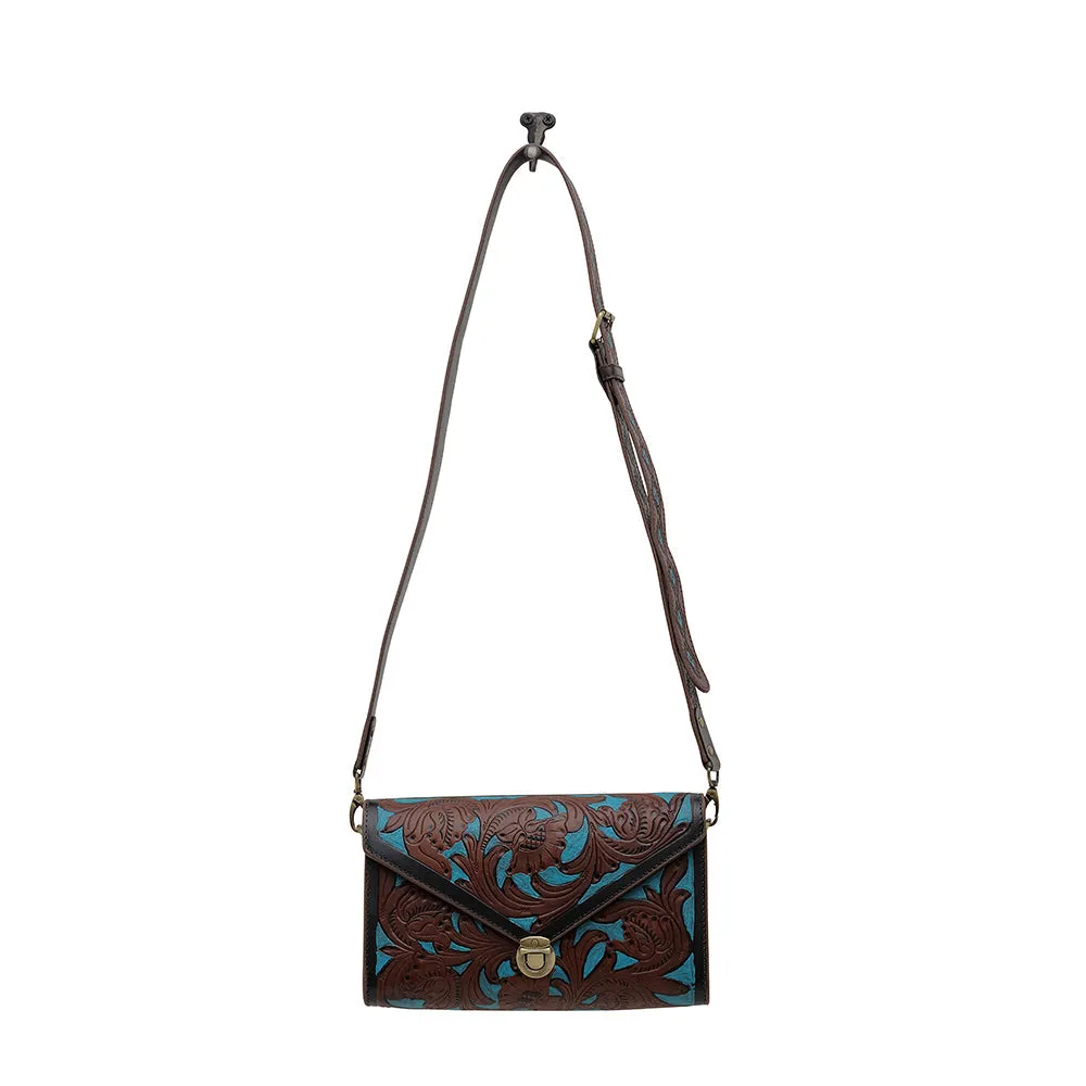 FANA HAND-TOOLED BAG