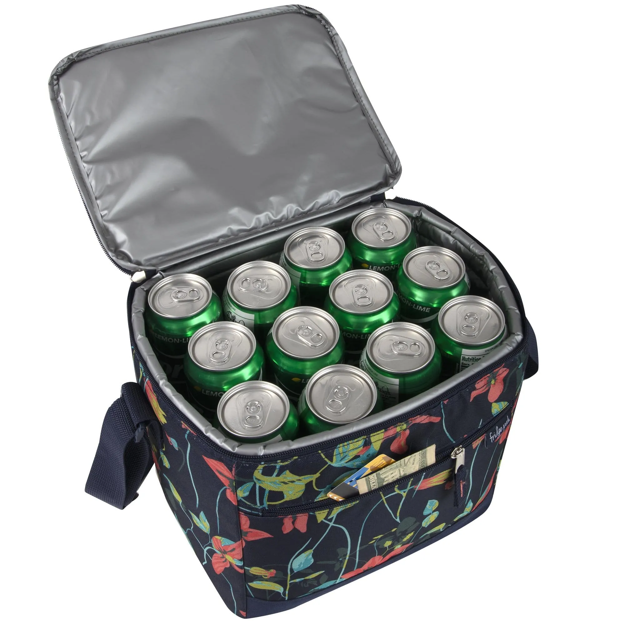 Fridge Pak 24 Can Cooler Bag Animal & Floral Print