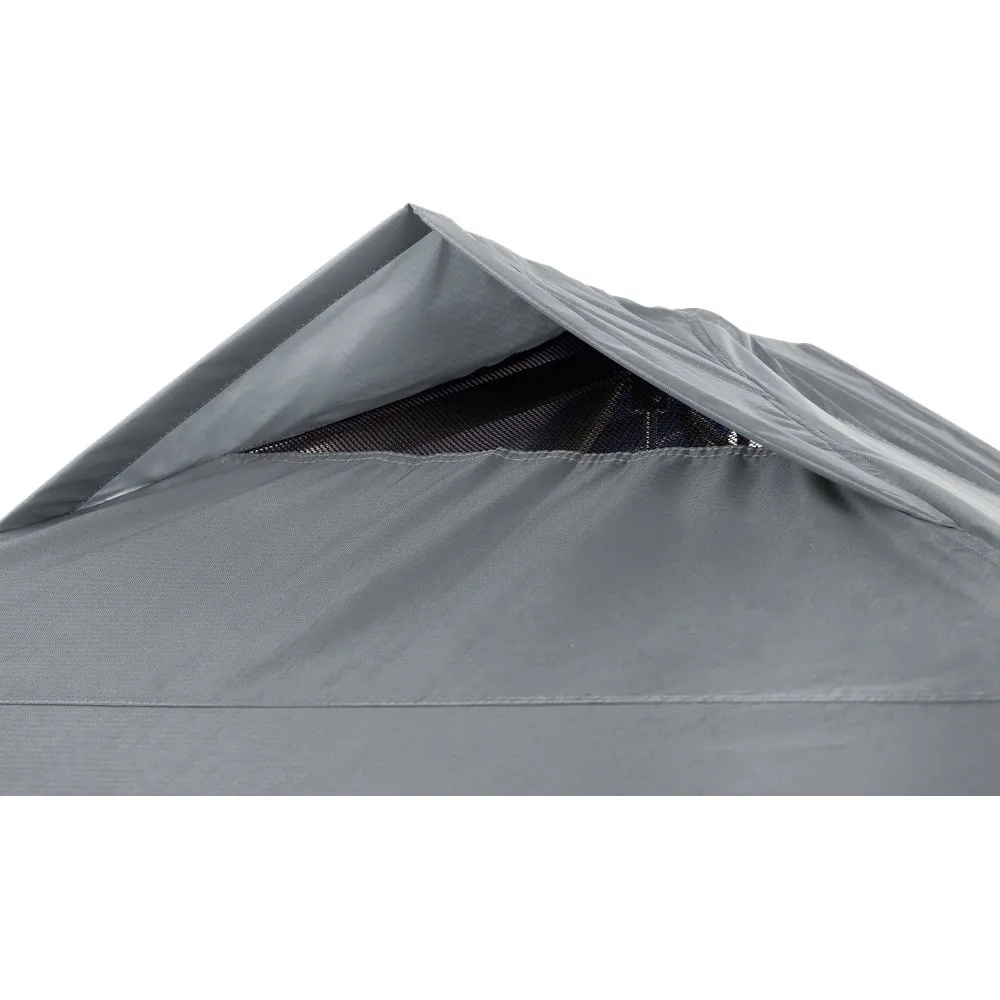 GCI Outdoor 88065 LevrUp Canopy Straight Leg Canopy - Mercury Gray