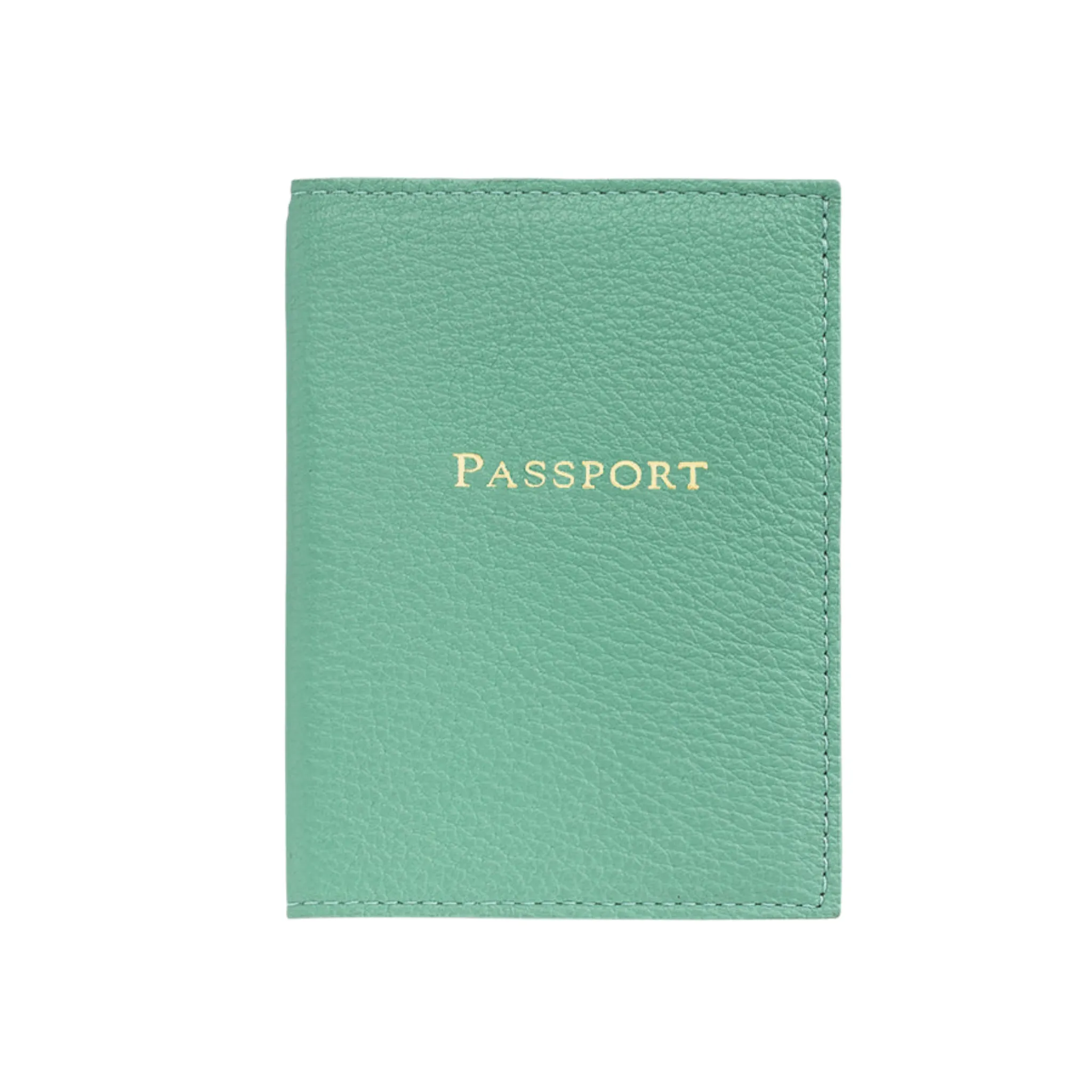 Goatskin Leather Passport Holder- Can Be Personalized