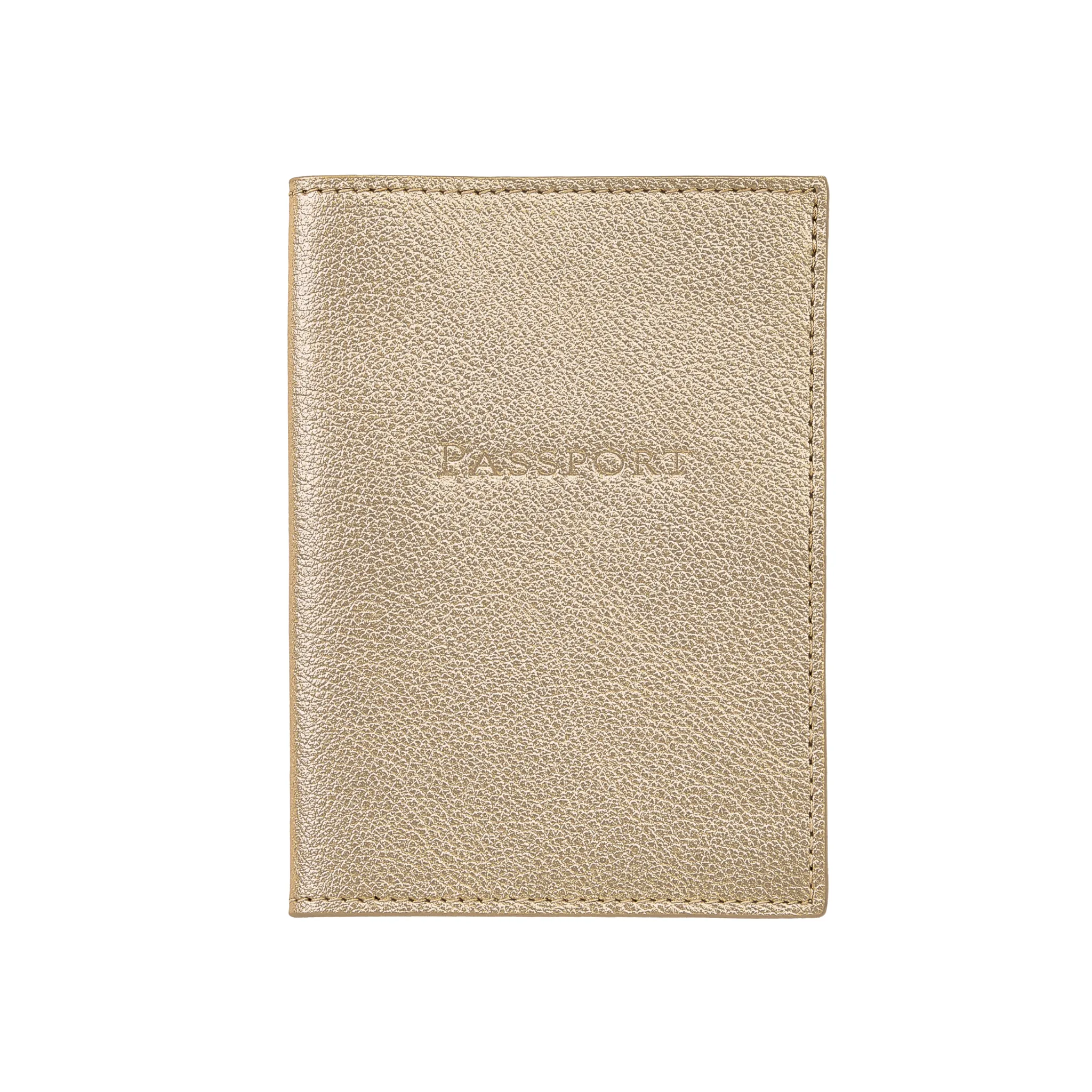 Goatskin Leather Passport Holder- Can Be Personalized