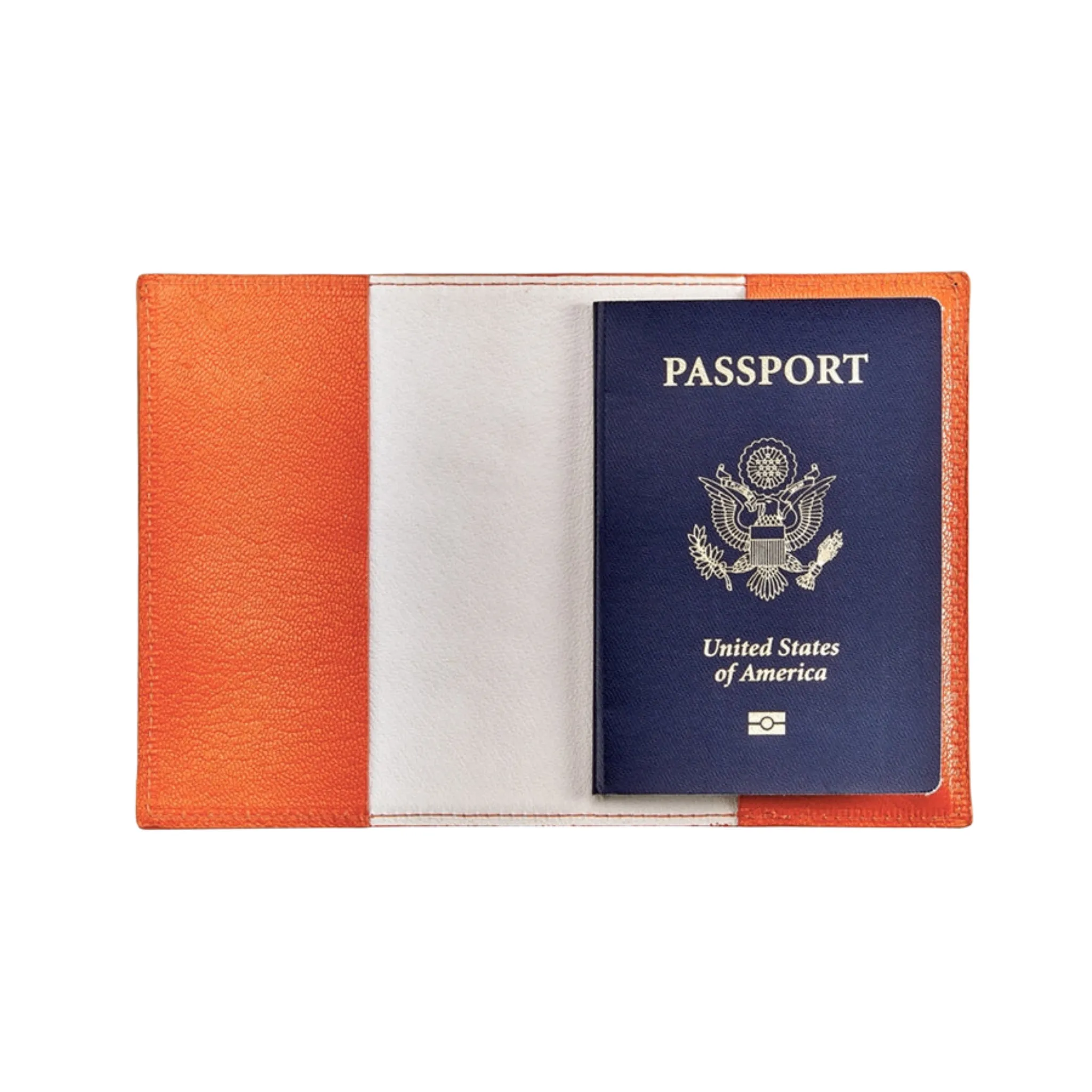 Goatskin Leather Passport Holder- Can Be Personalized