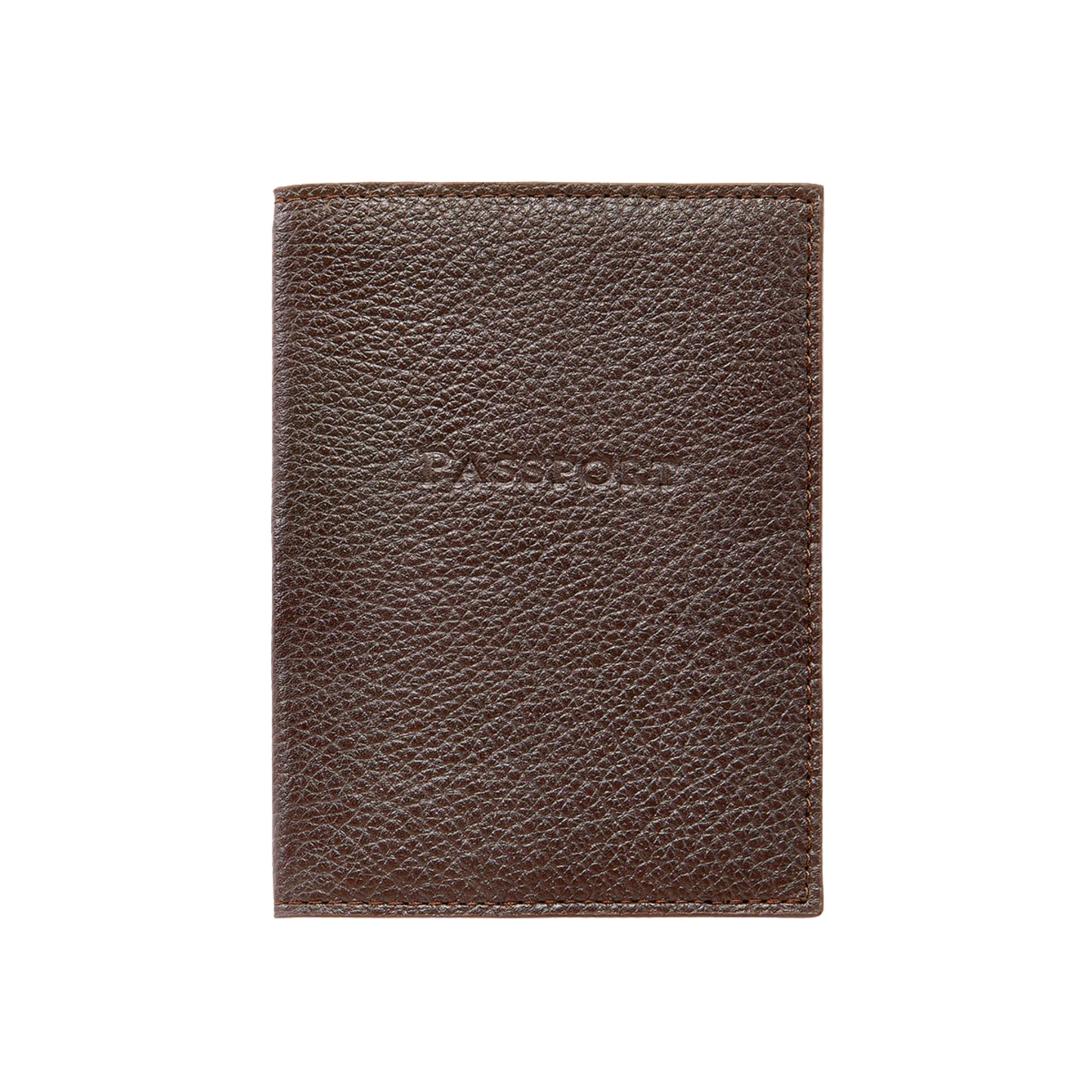 Goatskin Leather Passport Holder- Can Be Personalized