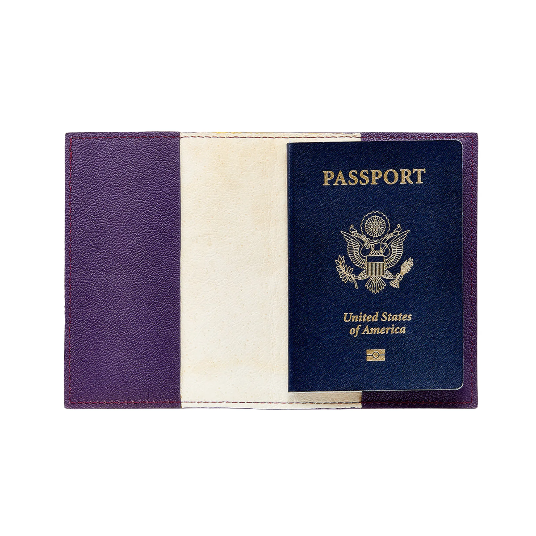 Goatskin Leather Passport Holder- Can Be Personalized