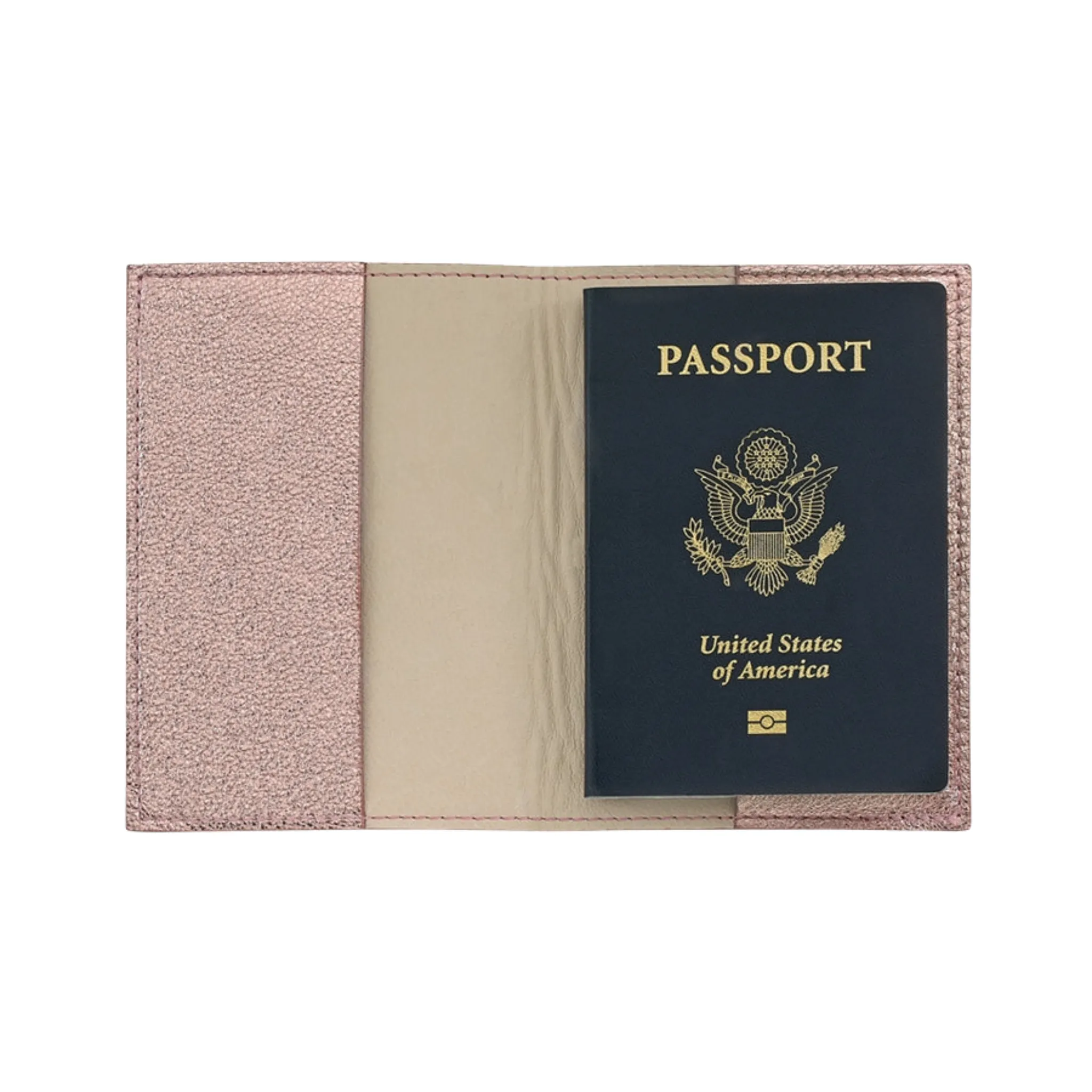 Goatskin Leather Passport Holder- Can Be Personalized