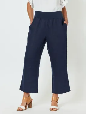 GORDON SMITH Wide Leg Pant Navy