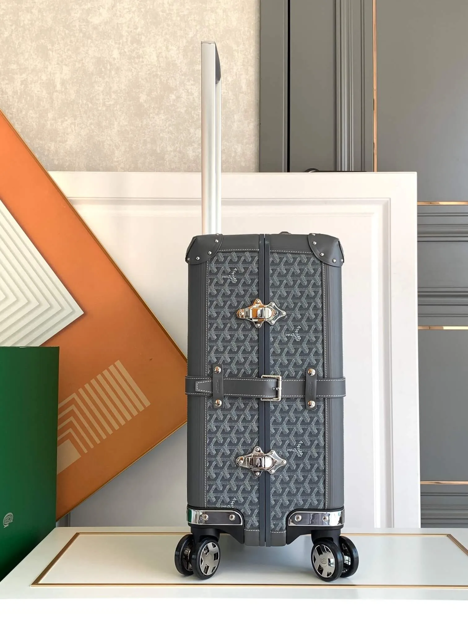 Goyard Bourget PM Trolley Case ( 8 Colors)