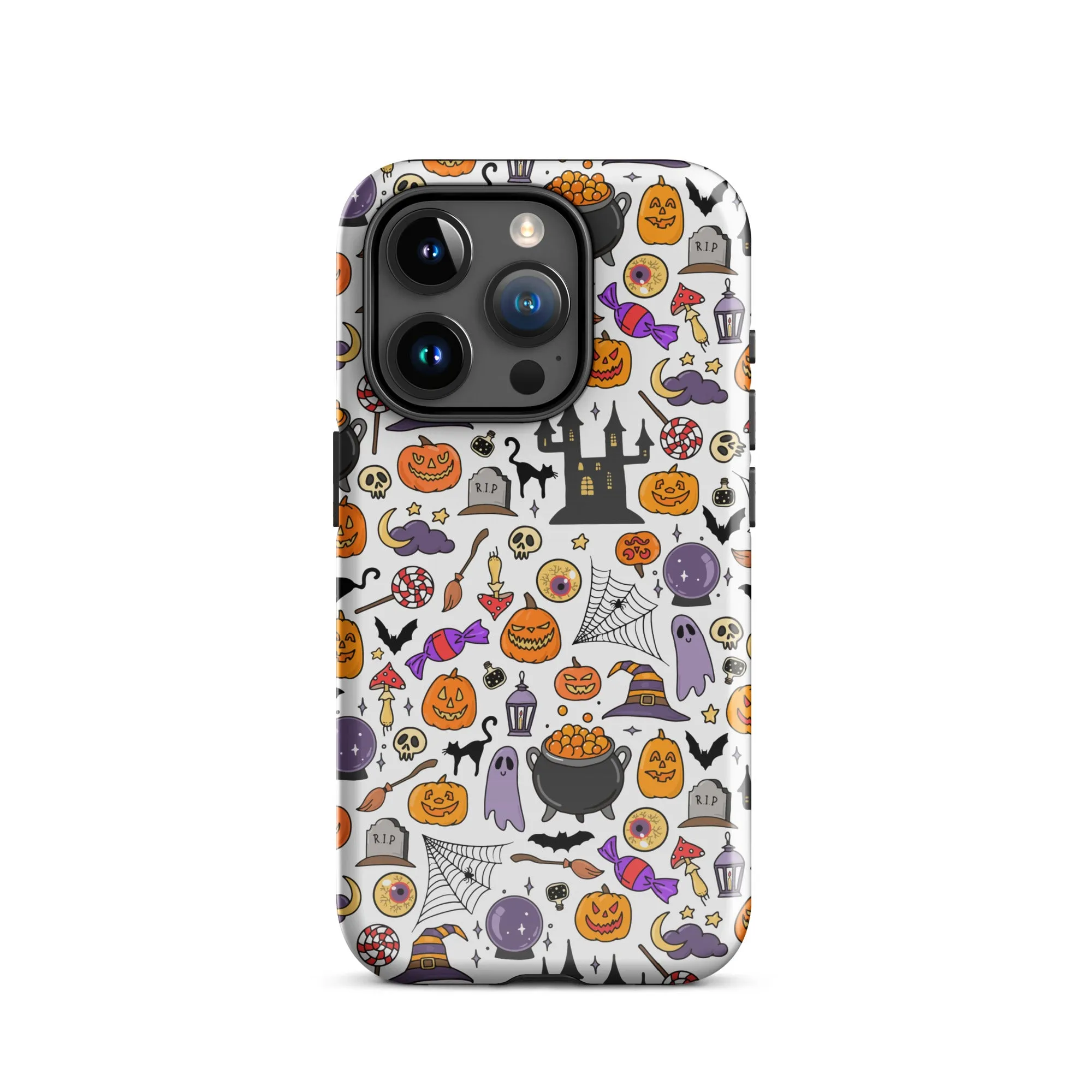 Halloween Pattern Premium iPhone Case