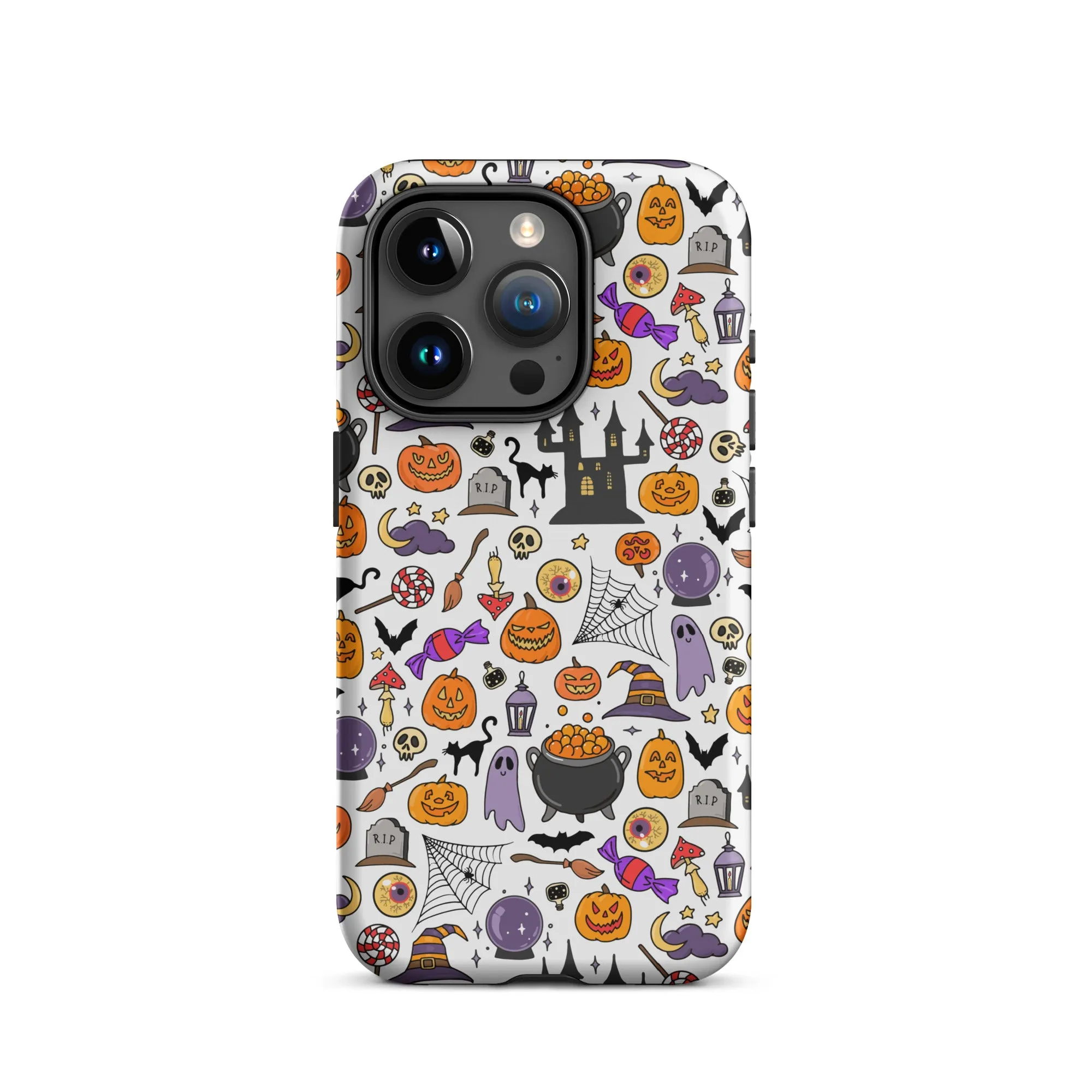 Halloween Pattern Premium iPhone Case