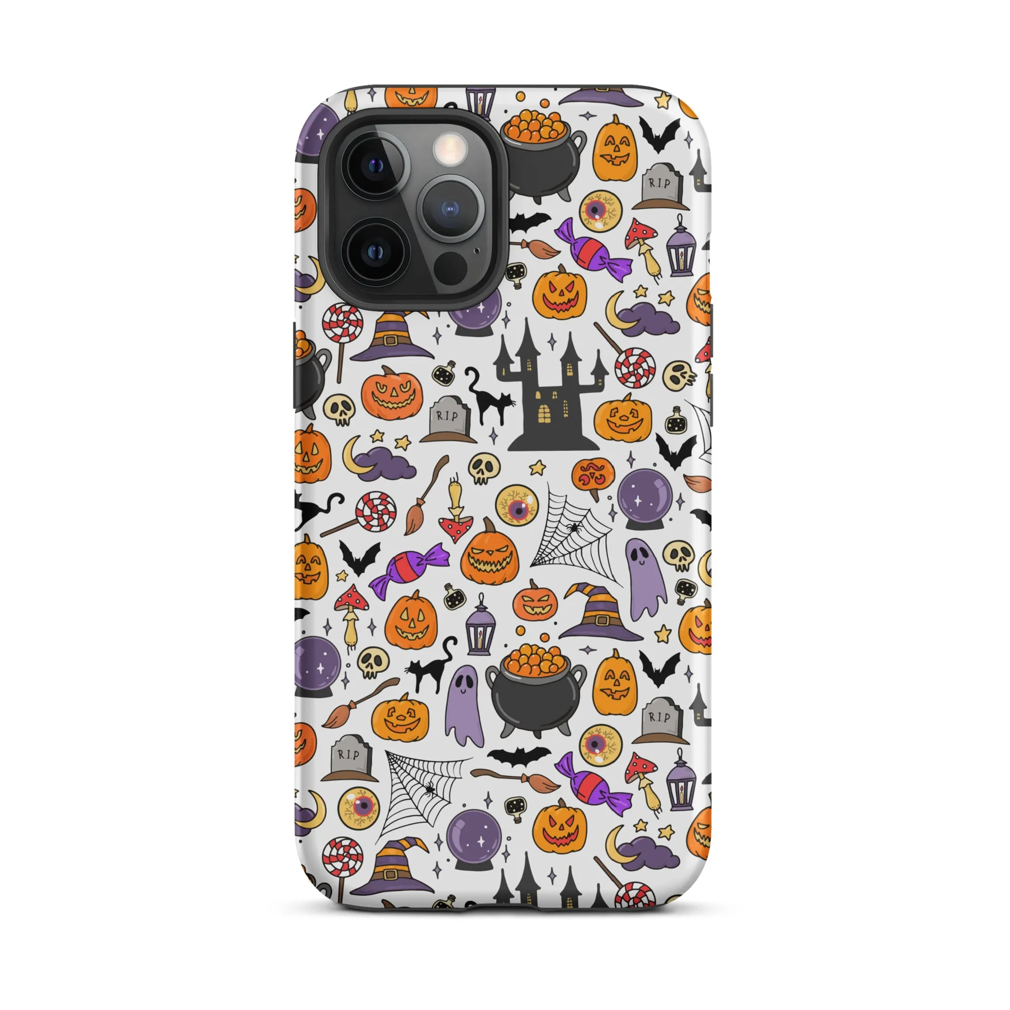 Halloween Pattern Premium iPhone Case