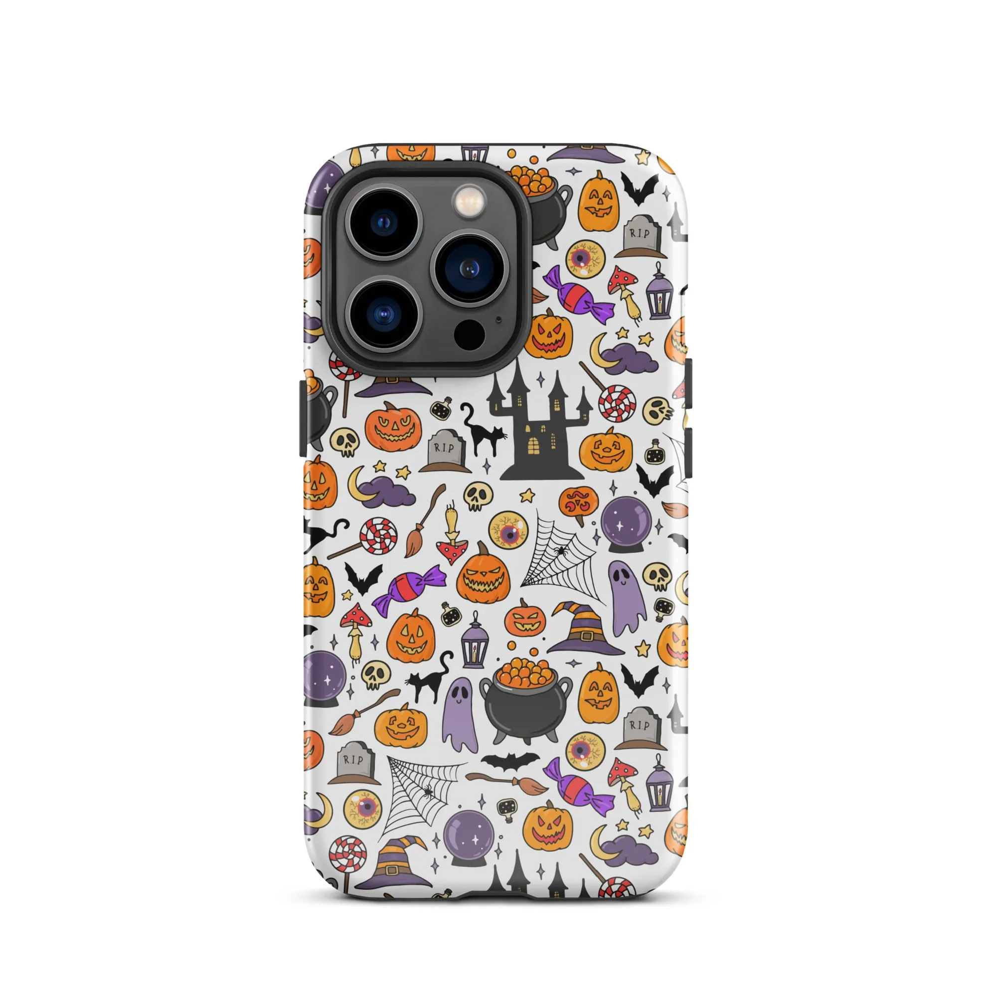 Halloween Pattern Premium iPhone Case