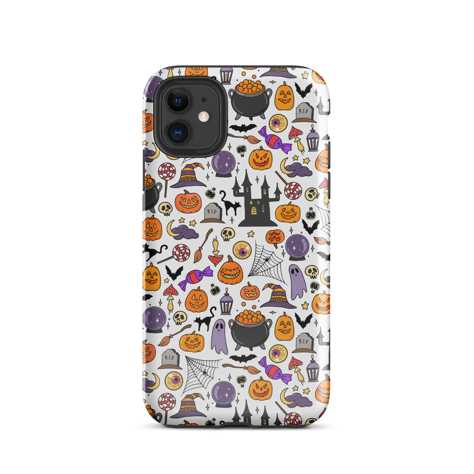 Halloween Pattern Premium iPhone Case