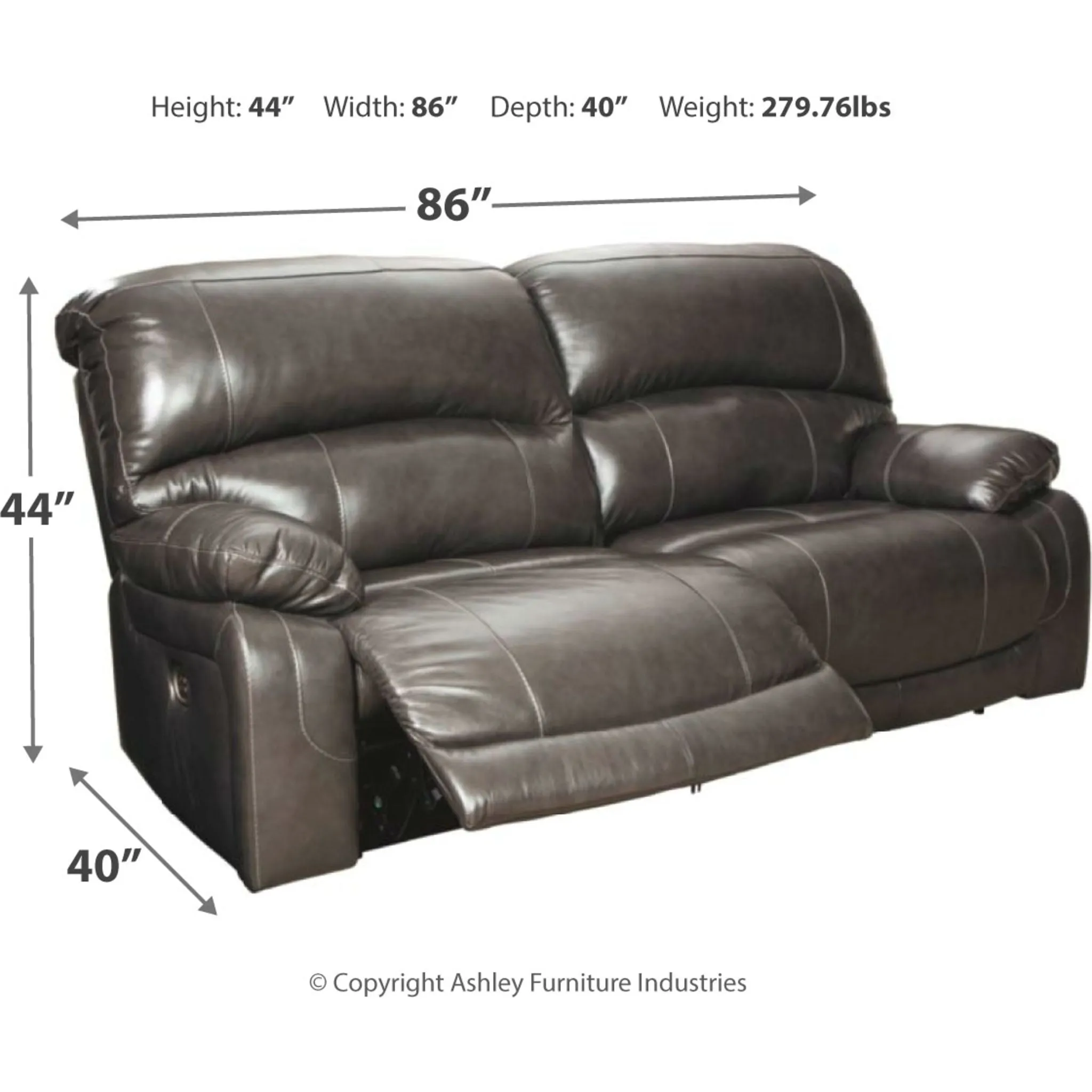 Hallstrung Reclining Sofa with Power