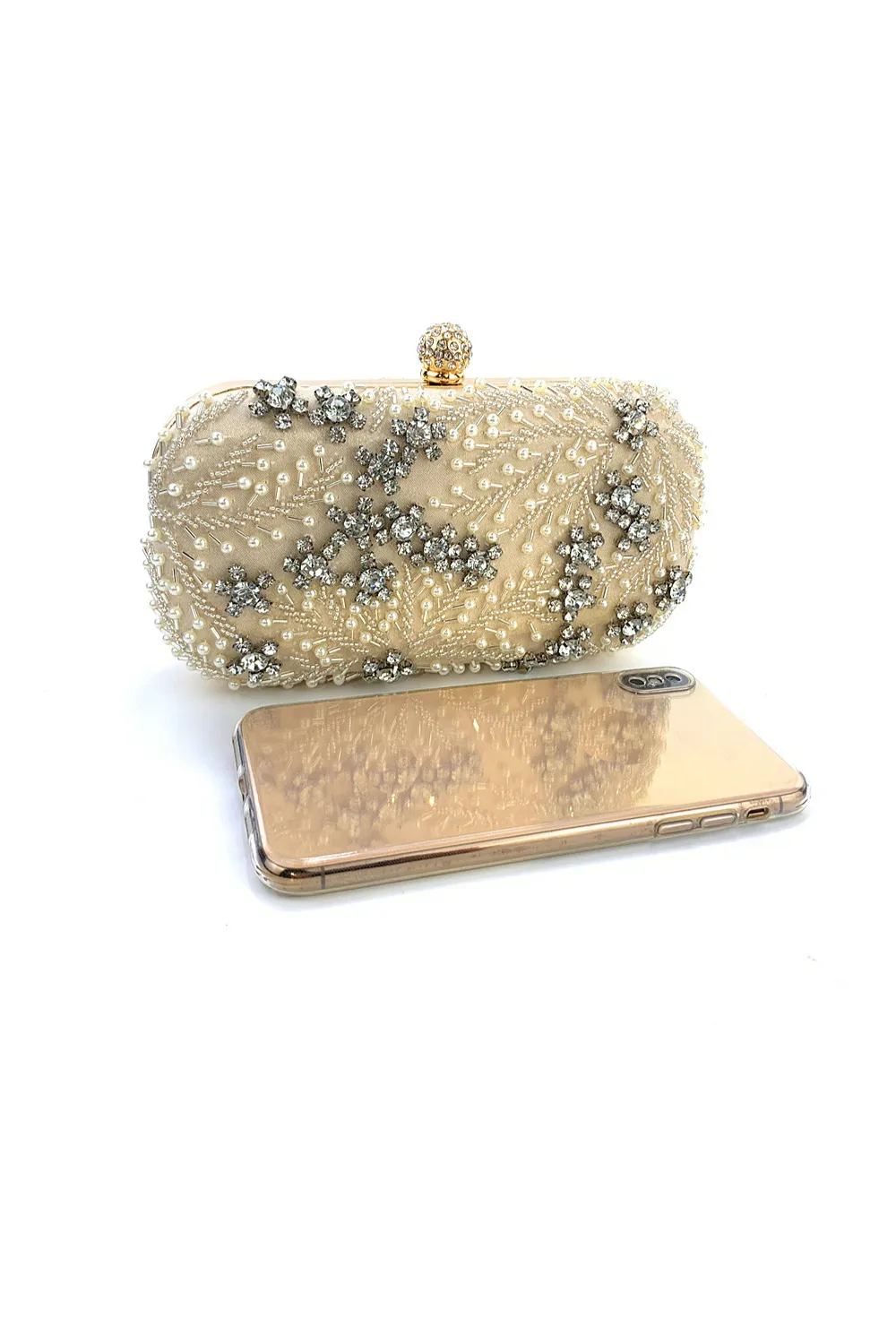 Handmade Beading Clutch Bag