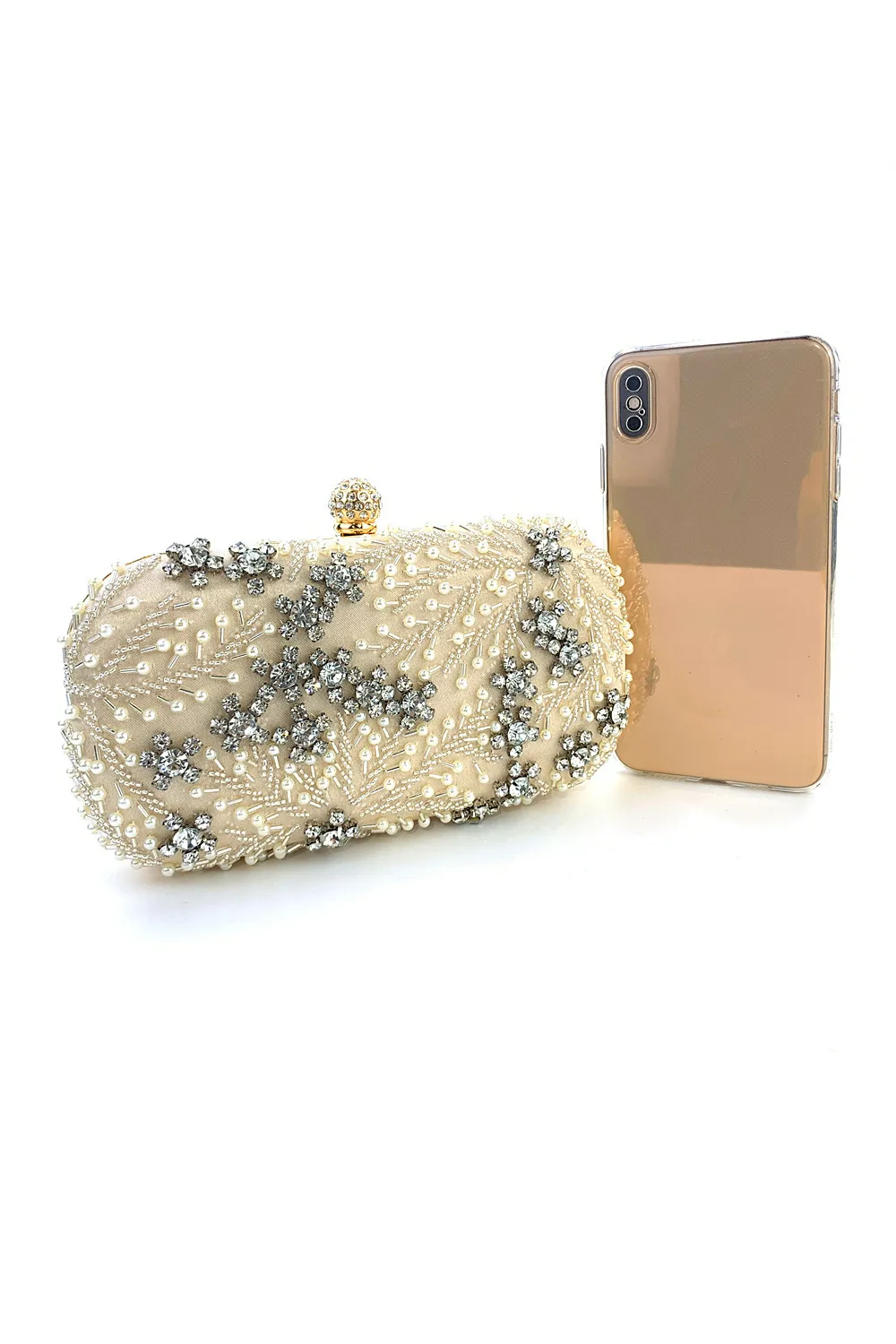 Handmade Beading Clutch Bag