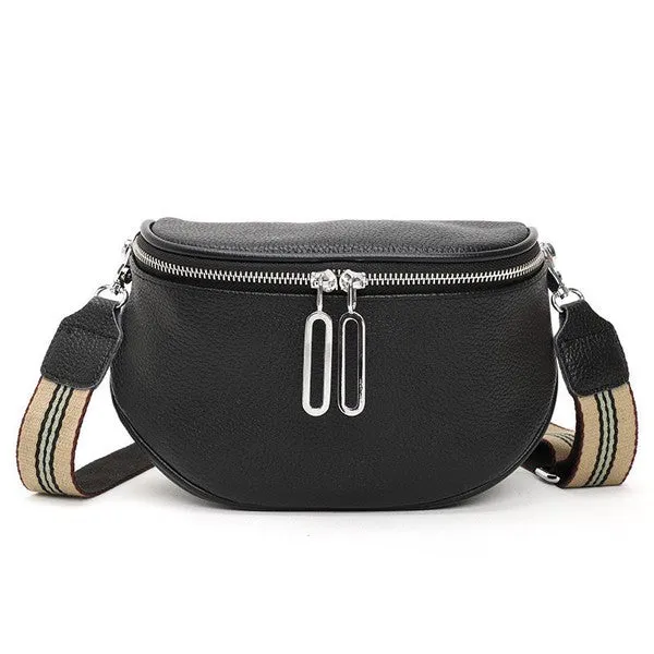 Hazel Genuine Leather Sling Bag