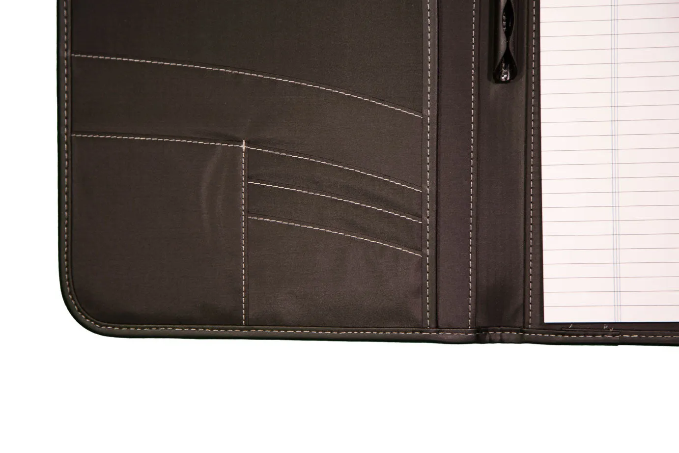 Ivey Faux Leather Padfolio