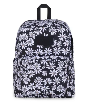 JANSPORTS SUPERBREAK PLUS BACKPACK - PUNK PANSIES BLACK