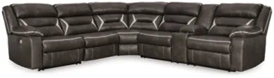 Kincord 4-Piece Sectional with Recliner