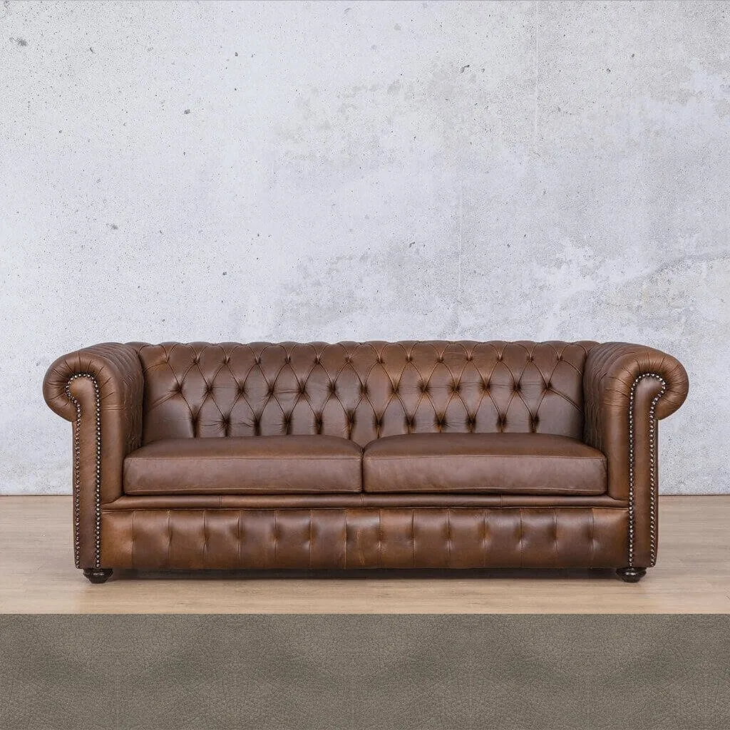 Kingston 2 Seater Leather Sofa