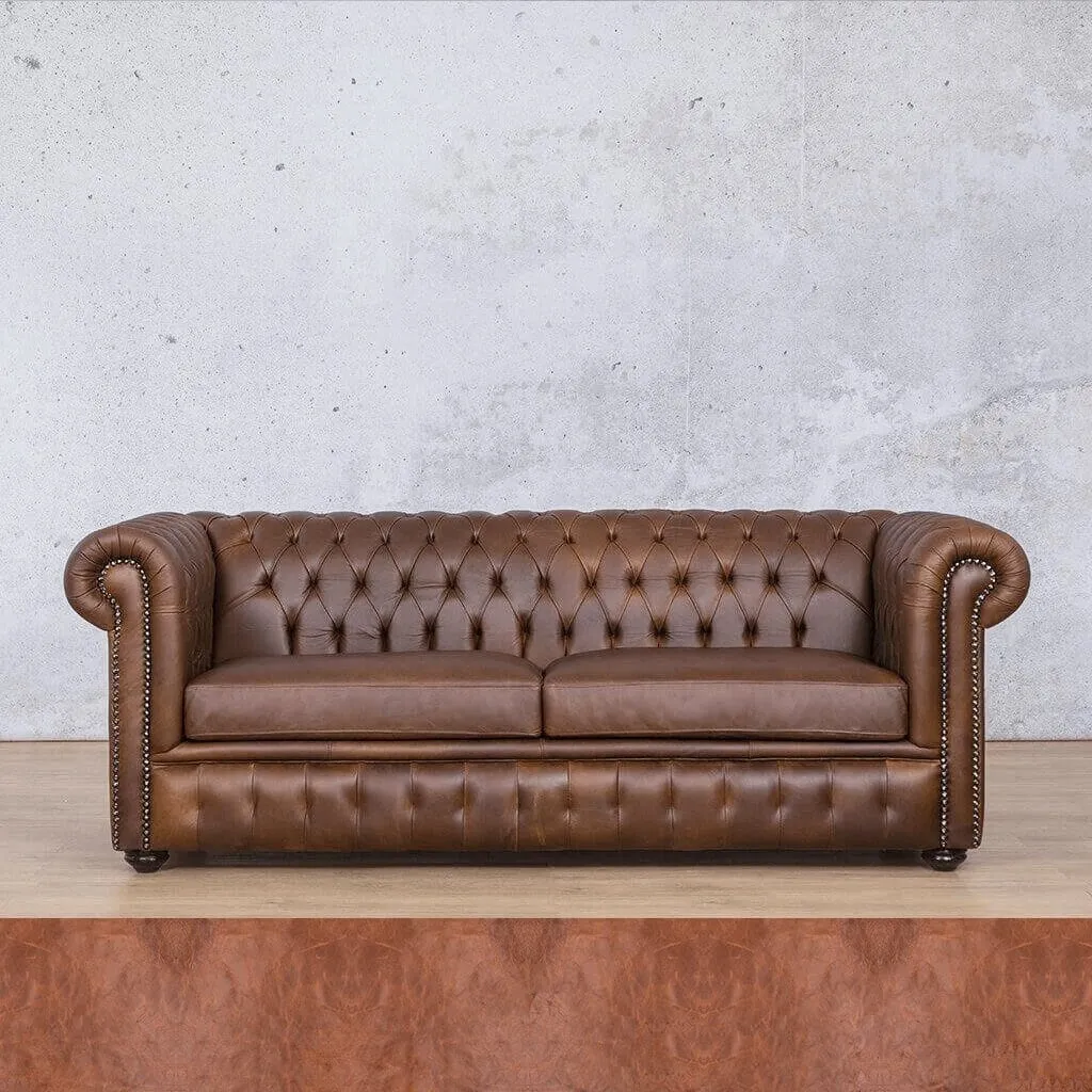 Kingston 2 Seater Leather Sofa