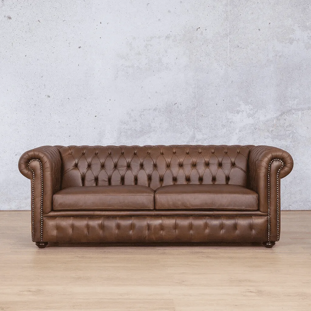 Kingston 2 Seater Leather Sofa