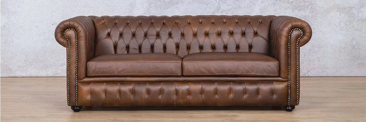 Kingston 2 Seater Leather Sofa