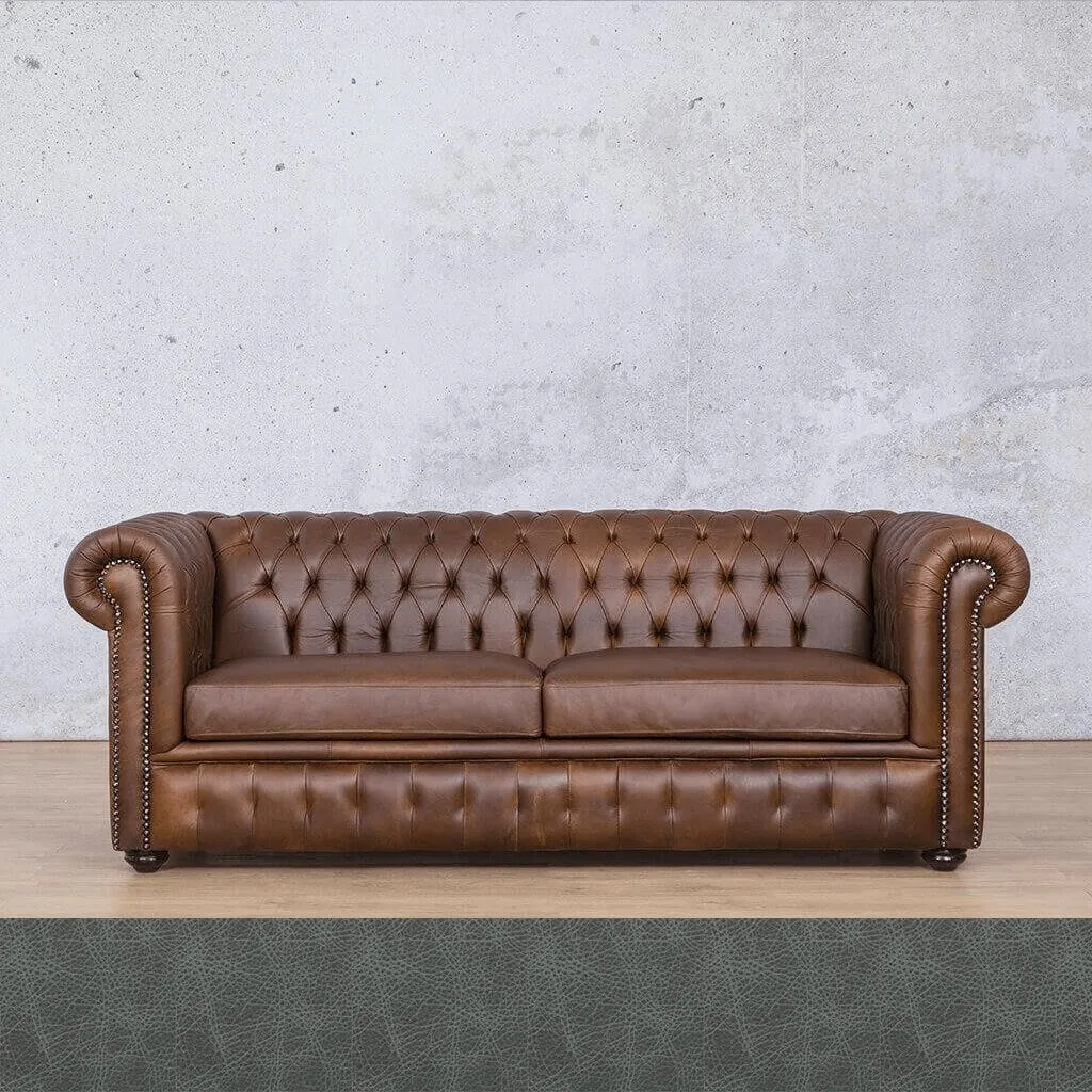 Kingston 2 Seater Leather Sofa