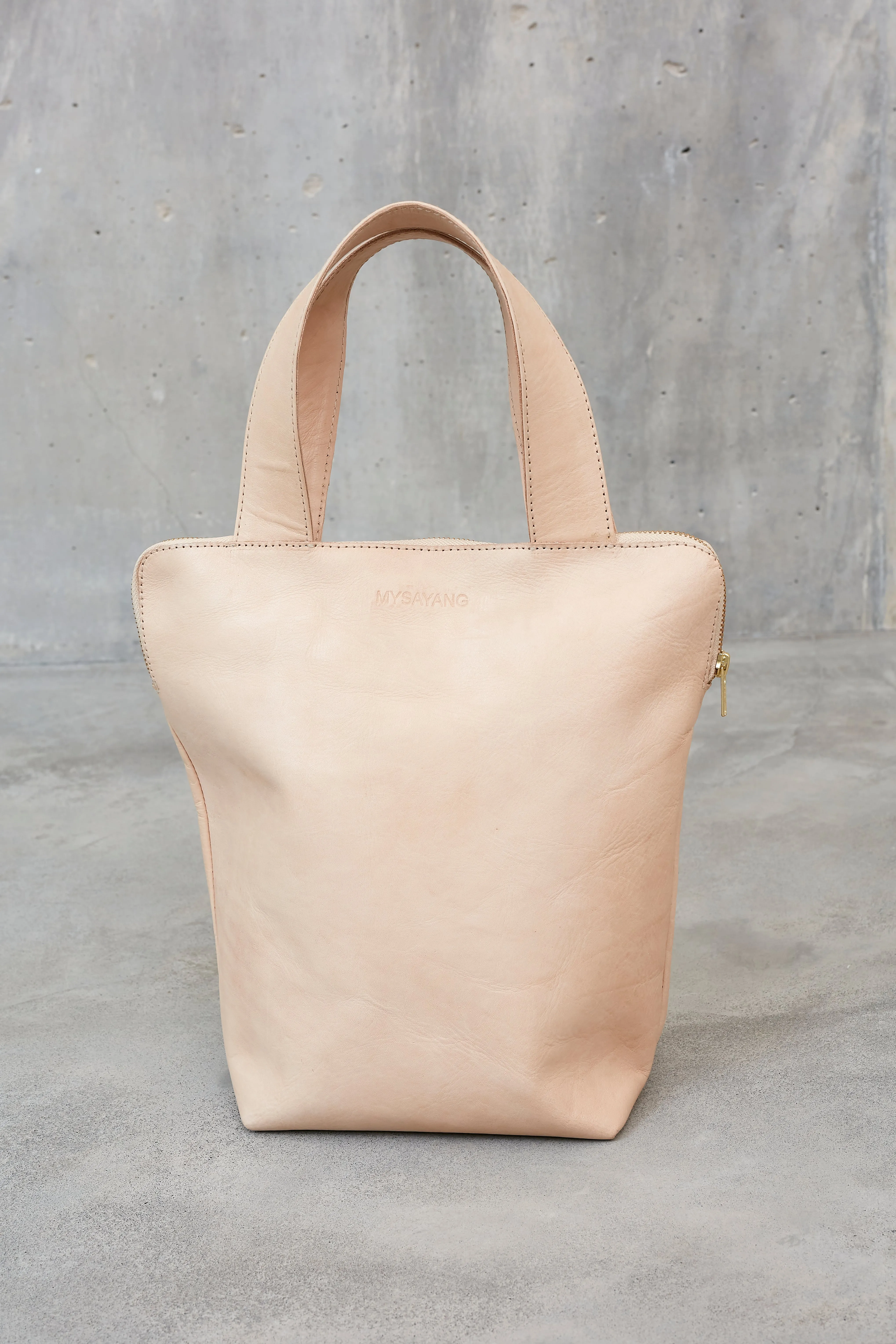 KIRI [flow] small tote bag - cow leather