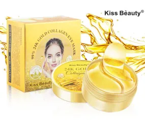 Kiss beauty 24k gold eye mask collagen good quality