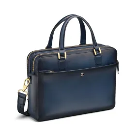 Lapis Bard Ducorium Chester 14inch Slim Laptop Business Bag - Blue