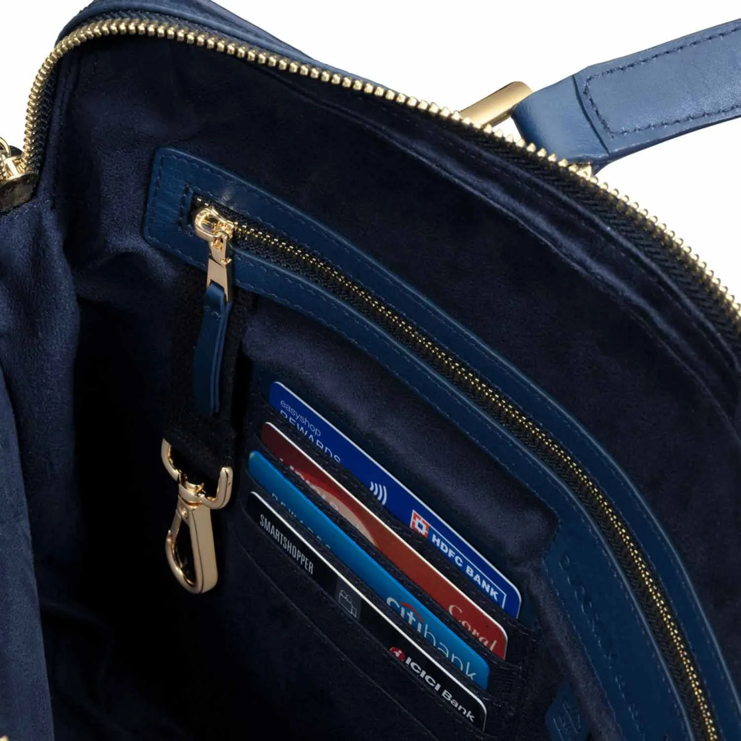 Lapis Bard Ducorium Chester 14inch Slim Laptop Business Bag - Blue