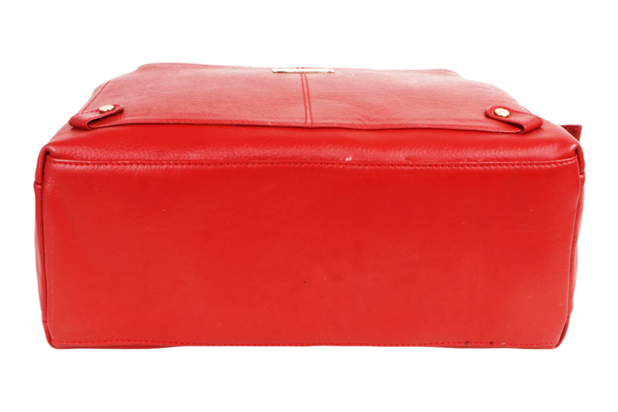 LEATHER HAND BAG 43811 (RED)