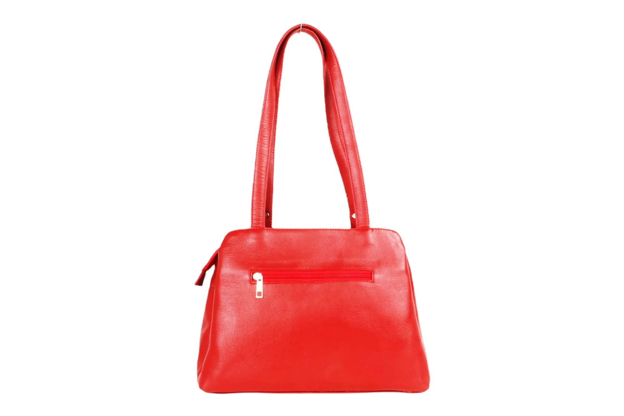 LEATHER HAND BAG 43811 (RED)