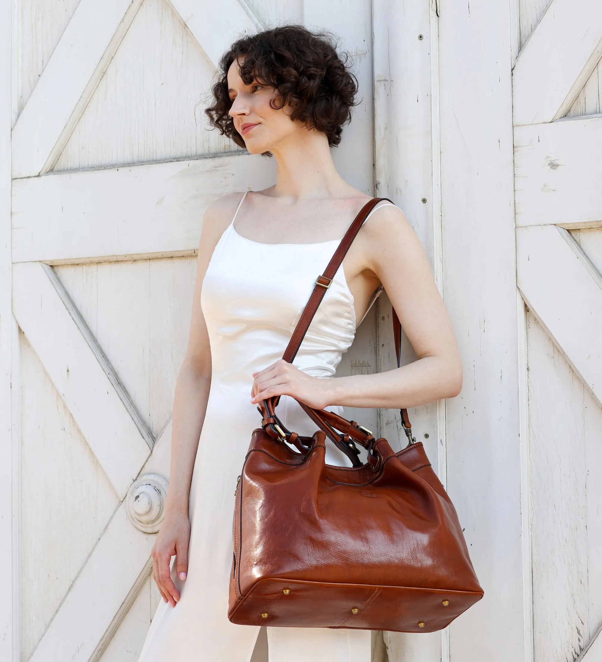 Leather Handbag Tote Bag for Women - The Betrothed