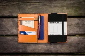 Leather Leuchtturm1917 A6 Notebook Cover - Orange