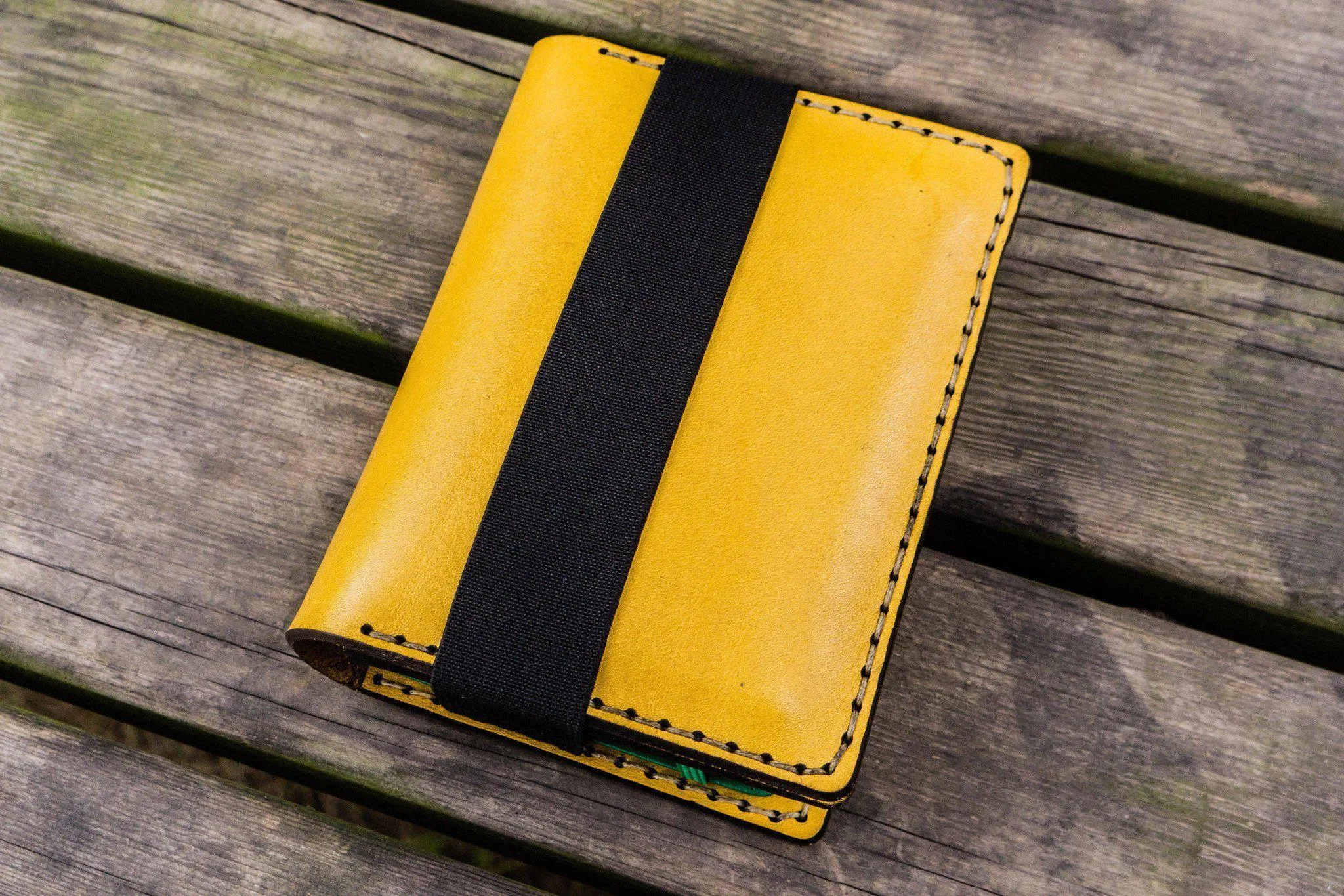 Leather Leuchtturm1917 A6 Notebook Cover - Yellow