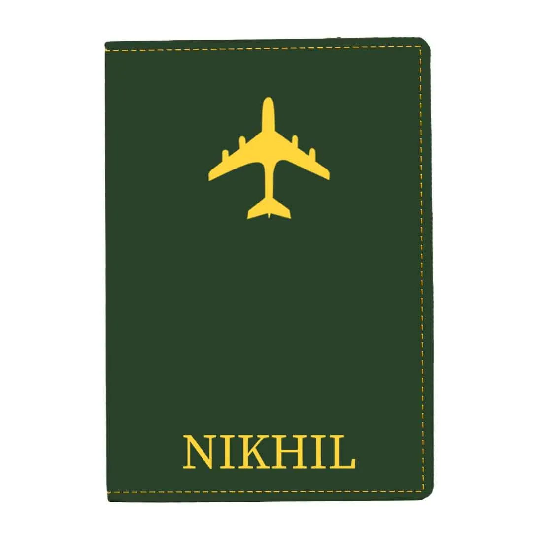 Leather Passport Holder Personalized with Name Cover for Passports - ADD NAME