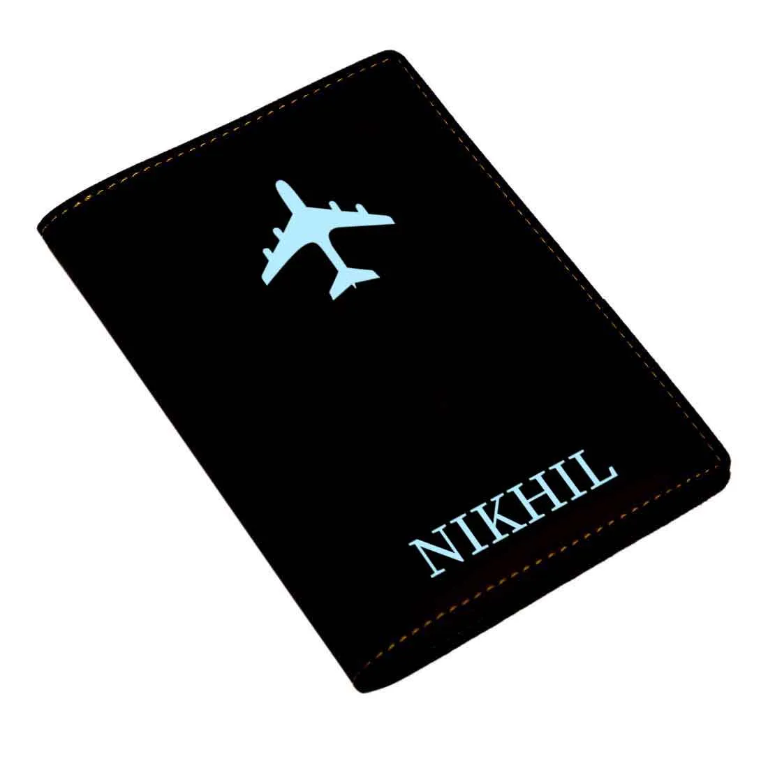 Leather Passport Holder Personalized with Name Cover for Passports - ADD NAME