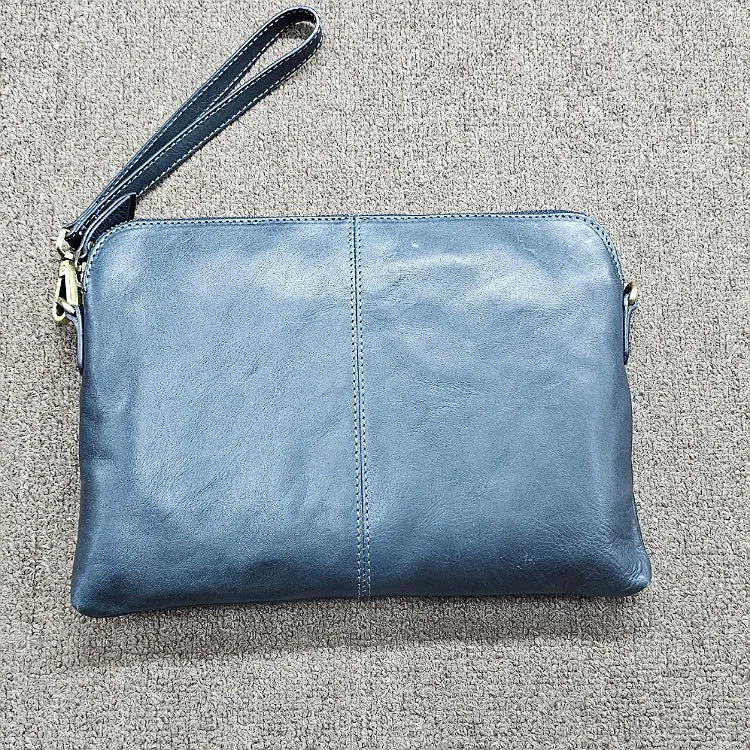 LEATHER WEEKEND CROSSBODY BAG