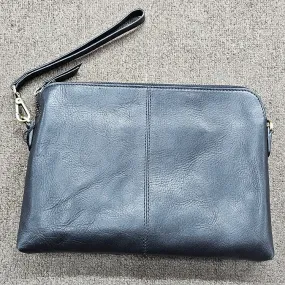 LEATHER WEEKEND CROSSBODY BAG