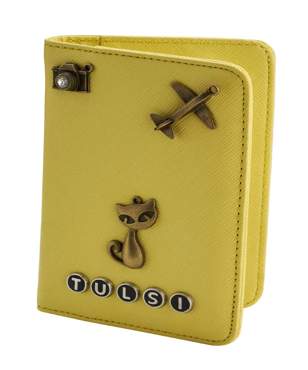 Light Yellow Passport Cover