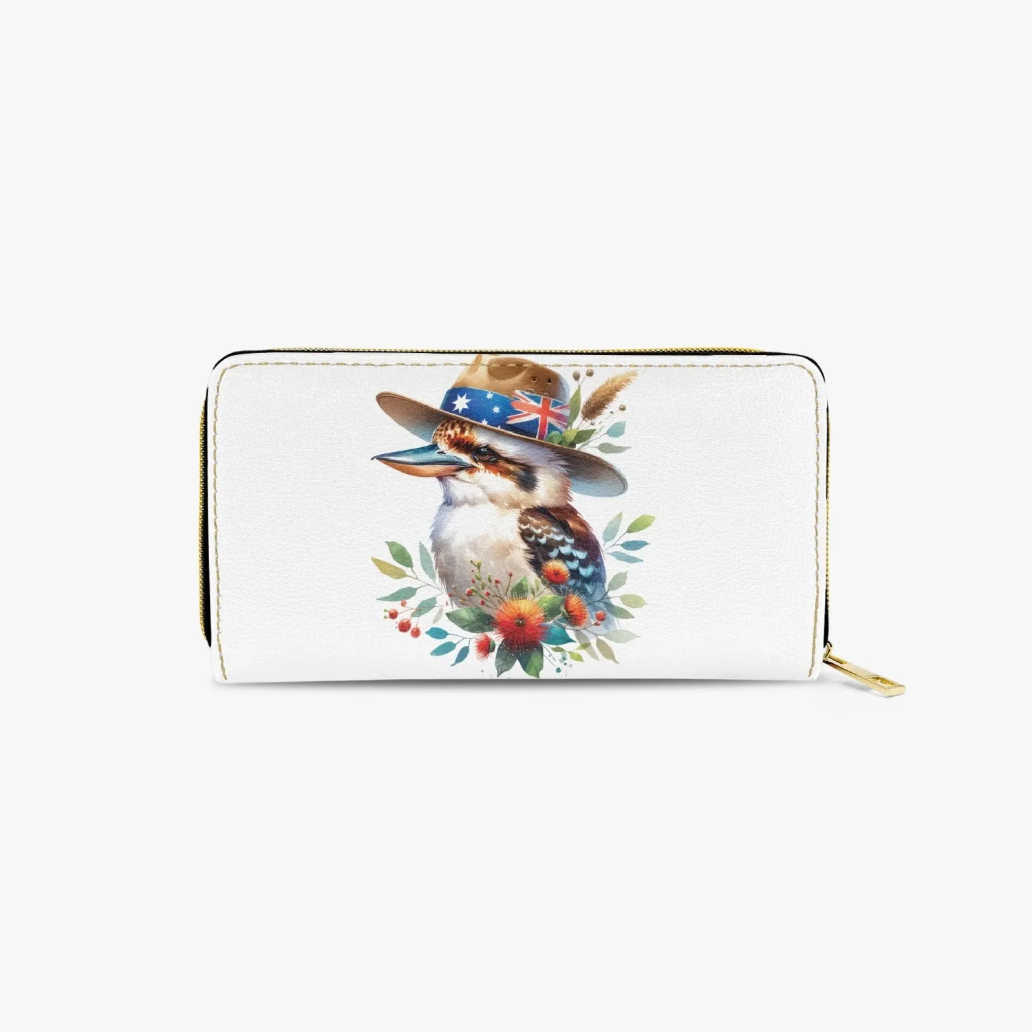 Long Type Zipper Purse, Kookaburra, awd-1342