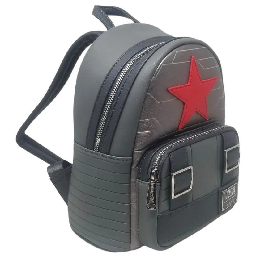 Loungefly Marvel Winter Soldier Cosplay Backpack