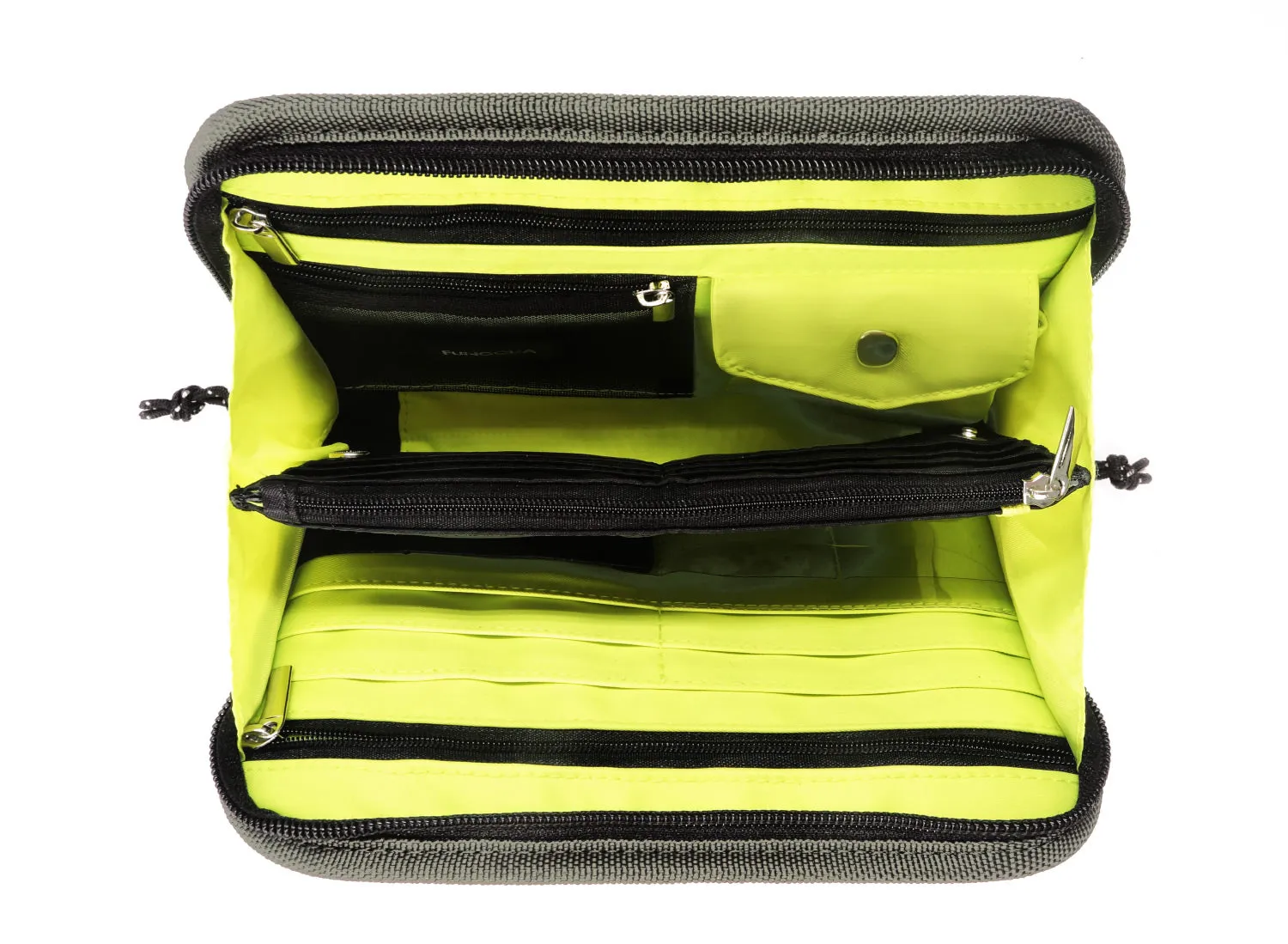 <A 000a001m06> Fungolia Gen2 Passport Holder <B>Regular Size</B> (Green/Neon Yellow)