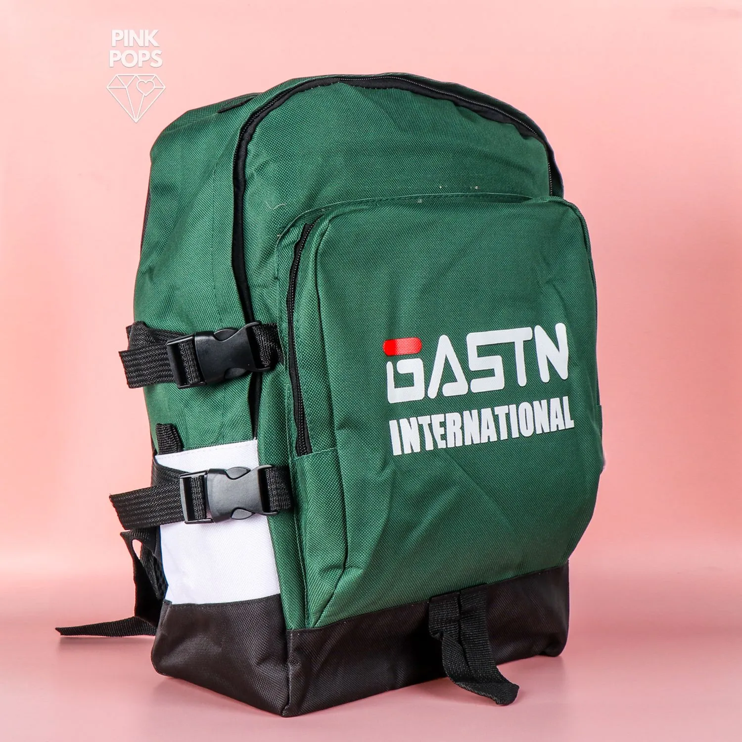 Luxury Gastn Green Backpack